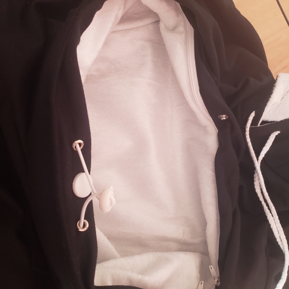 Unisex Hoodies Pet Holder Cat Dog Large Pouch Carriers Pullover with Cat Print - Picture 6 of 12